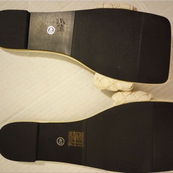 ✨NWOT white braided slides  - Picture 3 of 8